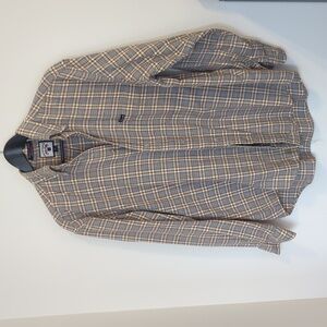 Blueish grey faconnable flannel